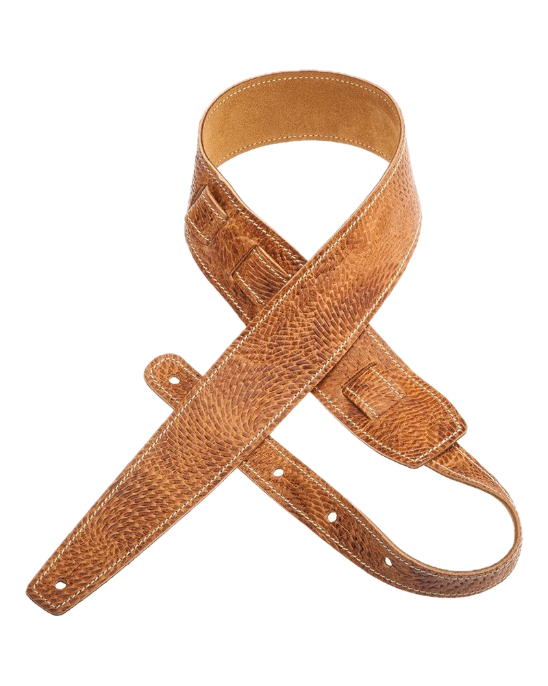 Magrabo Straps Holes HS Embossed Sw ivel Marrone 6 cm