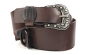 Magrabo Straps Tw in Buckle TC Core Marrone Scuro 7 cm fibbie Sun Argento