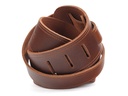 Liam's Leather Soft Guitar Strap Brown