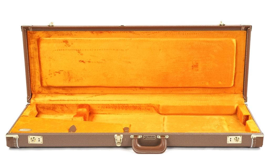 Fender G&G Deluxe Hardshell Case Strat/Tele Brown Used