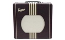 Supro Delta King 12 Burgundy White