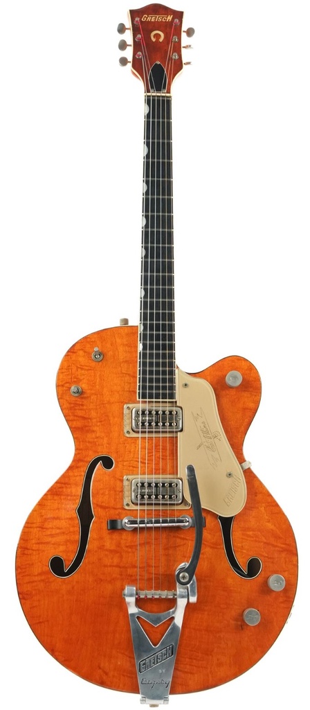 Gretsch 6120 Flame Top Orange 1960