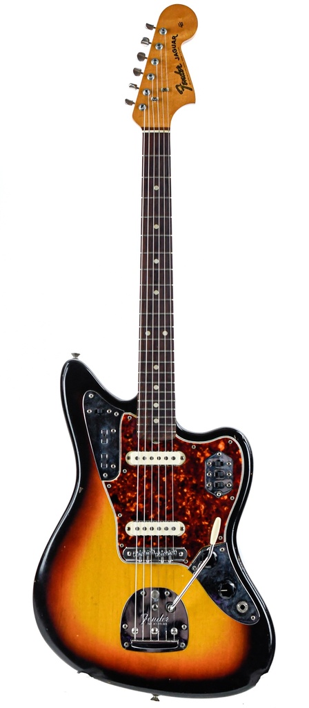 Fender Jaguar Three Tone Sunburst 1965