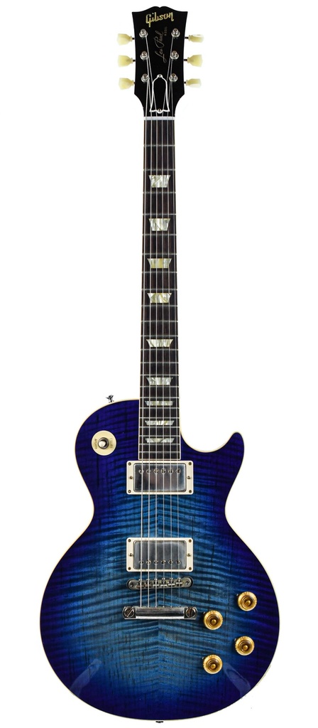 Gibson Les Paul 1959 70th Anniversary Murphy Lab Ultra Light Aged Indigo Blue Burst 2022