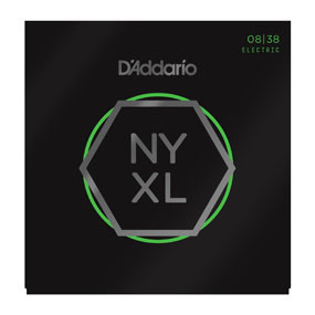 D'Addario NYXL0838 Nickel Wound Extra Super Light 08-38