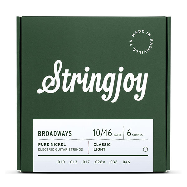 Stringjoy Broadways 6S Classic Light 10-46