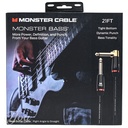 Monster Cable Bass 21 Angled-Straight 6.4m Instrument Cable