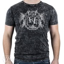 TFOA T-Shirt 'Life's Too Short' Whiskey Label Acid Black