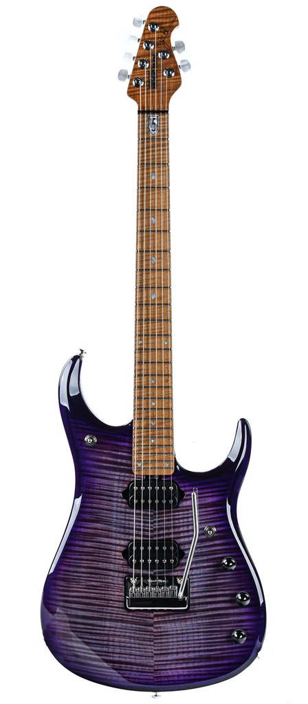 Music Man JP15 Purple Nebula Flame Top