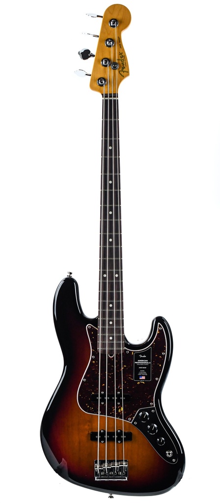 Fender American Pro II Jazz Bass 3-Color Sunburst RW