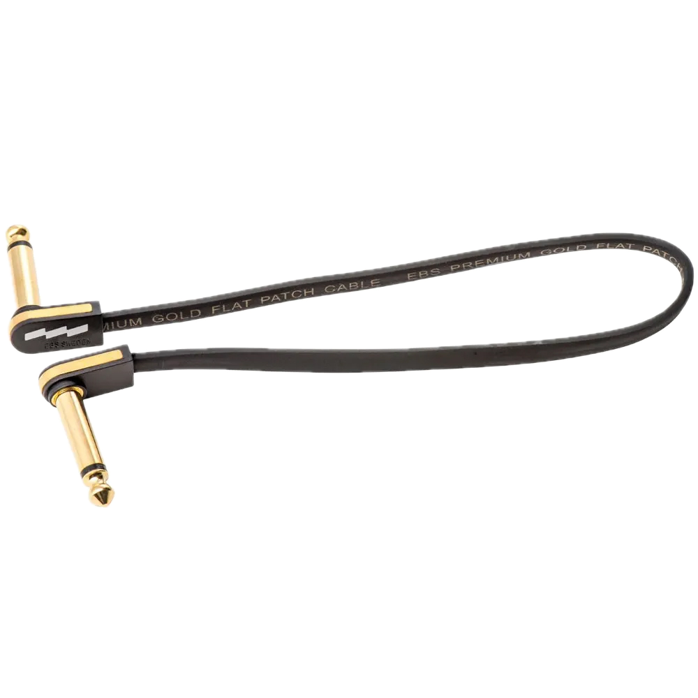 EBS PG-28 Flat Patch Cable Gold