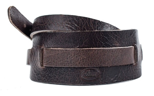 [xtfoa305] Liam's Leather Saddle Strap Brown