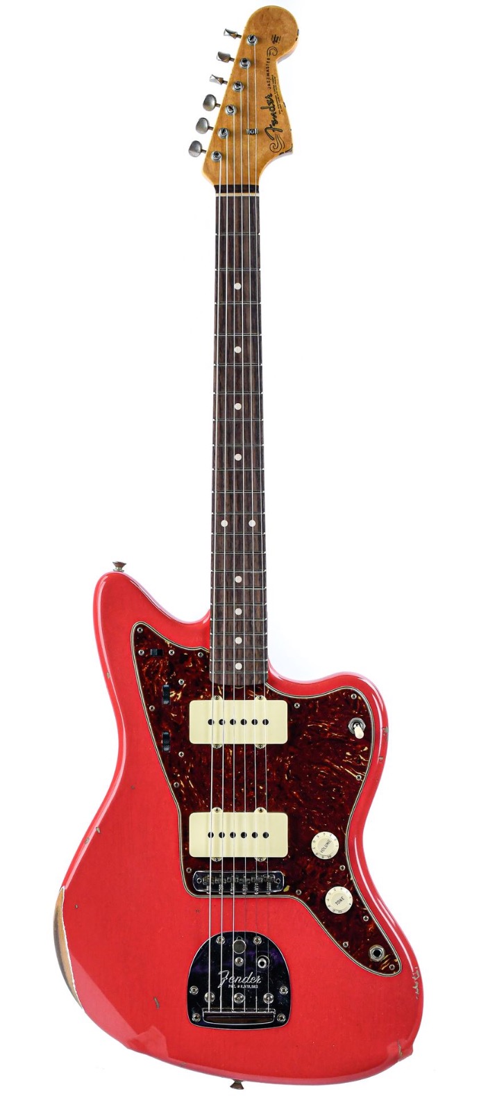 素敵でユニークな Fender Custom The | Relic Red Fiesta Jazzmaster 1962 Shop ギター