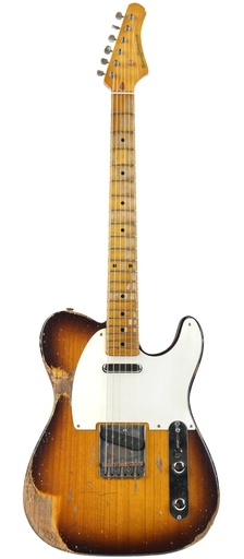 [56T-2S-H] Kauffmann 56 T 2 Tone Sunburst Heavy Aged