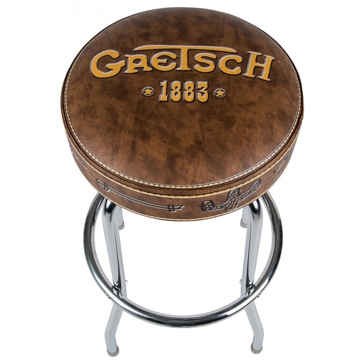 [717669915513] Gretsch™"1883" Logo Barstool, 30"