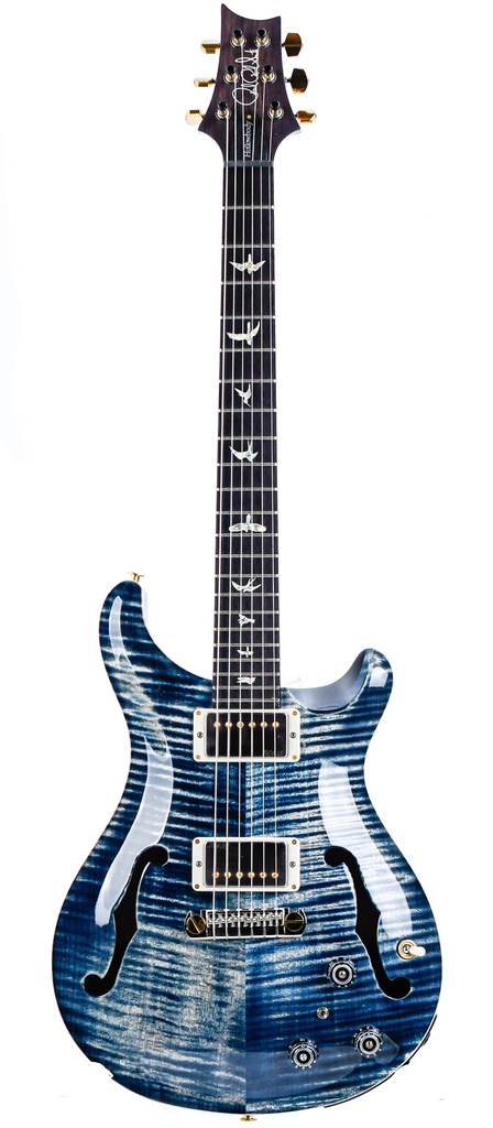 PRS hollowbody Ⅱ piezo 10top PRS Hollowbody II Piezo Faded Whale Blue 10 Top | The