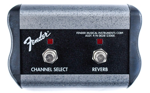 [xtfoa608] Fender 2 Button Footswitch Channel / Reverb