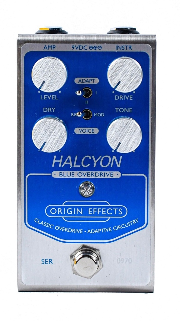 Origin Effects Halcyon Blue Overdrive | The Fellowship of