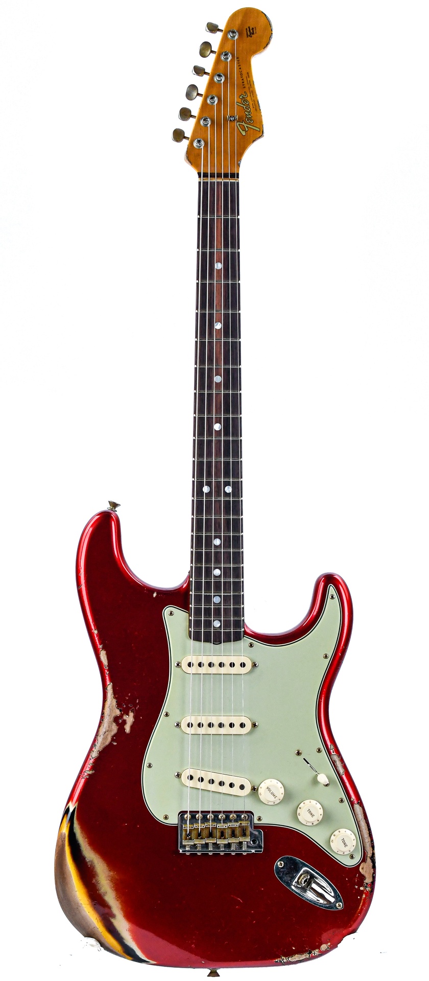 Fender Custom Shop 1965 Stratocaster Candy Apple Red over 3