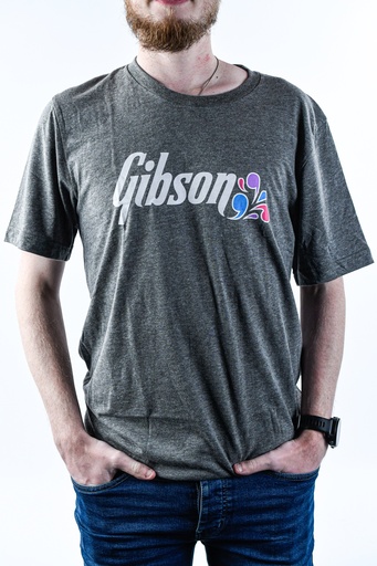[xtfoa669] Gibson Floral Logo Tee