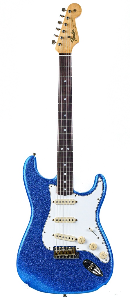 ★Component Relic CobraBlue Stratocaster Fender Custom Shop '65 Stratocaster Blue Sparkle Relic | The
