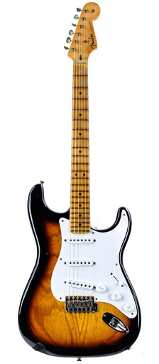 [9236008183] Fender Eric Clapton Stratocaster Journeyman Relic 2 Tone Sunburst