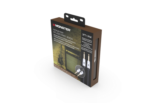 [600576] Monster Studio Pro 2000 Speaker Cable 0,91m Straight Straight