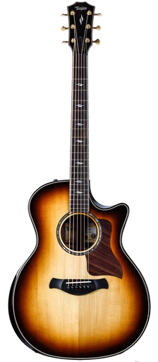 [A804002611003010527] Taylor 814ce Builders Edition Honduran Rosewood Adirondack Shaded Edge Burst
