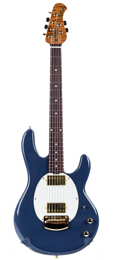 [737-CWB-R2-G6-MB-GD] Music Man Stingray II Cory Wong Charcoal Blue