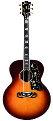 [ECPW200VSGH1] Epiphone Inspired by Gibson Custom Pre-War SJ200 Rosewood Reissue Vintage Sunburst