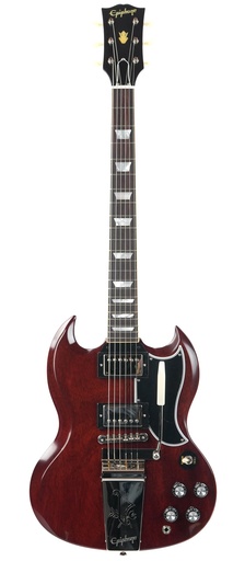 [ECSGR4CHNH1] Epiphone 1964 SG Standard with Maestro Vibrola Reissue Cherry Red