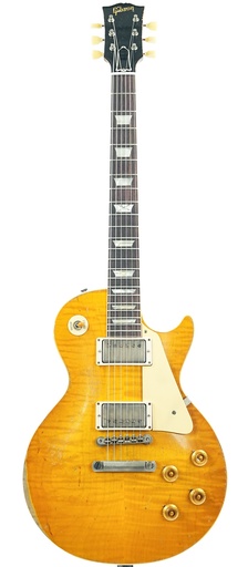 [LPR59UHLBNH1] Gibson 1959 Les Paul Standard Reissue Ultra Heavy Aged Lemon Burst