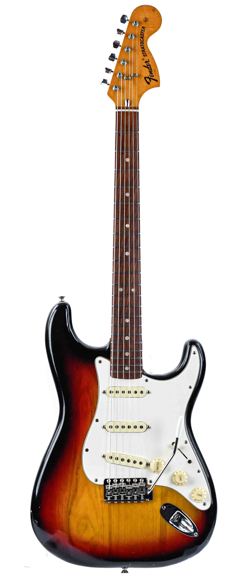 Fender Stratocaster1976年製 サンバースト Fender 1974's Stratocaster 3Tone Sunburst 3.4Kg!!! – brusheight