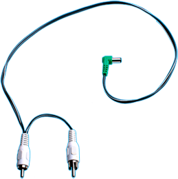 [CKFLEXSTPOS] Cioks Special Flex 4022 Stack DC Plug 50cm Positive