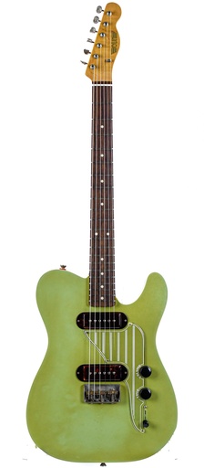 [xtfoa1173] Gun Guitars Model T Two Tone Green