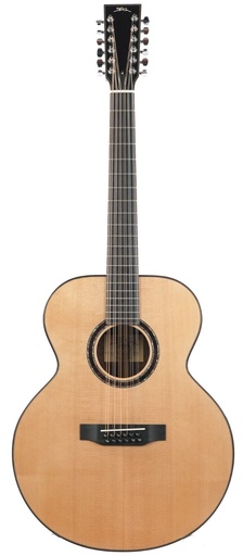 [xtfoa1175] BSG GJ11F Quilted Mahogany Sitka Spruce 12 String