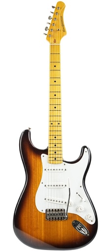 [25182] Kauffmann 56 S Paulownia Two Tone Sunburst Light Aged