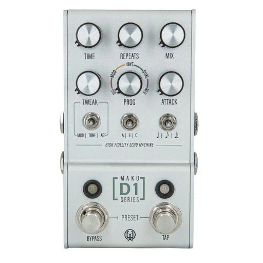 [xtfoa1374] Walrus Audio Mako Series D1 High-Fidelity Delay FX Pedal V1