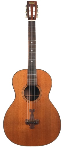 [1930] Harmony Roy Smeck Grand Concert Hawaiian Guitar Spruce Cuban Mahogany 1930