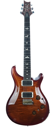 [230360463] PRS Custom 24 Piezo Dark Cherry Sunburst 2023