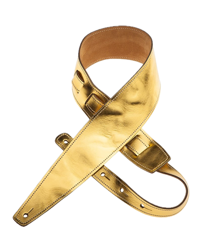 [110.511M] Magrabo Straps Holes HS Metallic Gold 6 cm