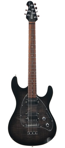 [G56001] Music Man Steve Morse Y2D Dark Lord Black Burst 2008