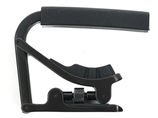 [S-STL BLK] CLX Steel String Capo Deluxe Black