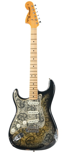 [CZ540237] Fender 68 Stratocaster Custom Shop Ltd Black Paisley Relic Lefty 2019
