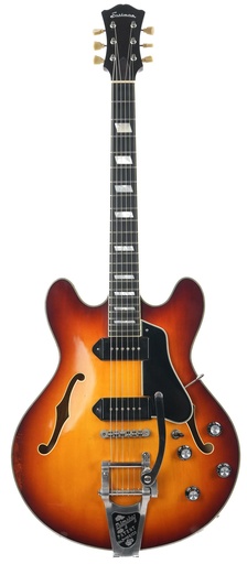 [...] Eastman T64V Bigsby Goldburst 2023