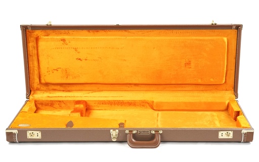 Fender G&G Deluxe Hardshell Case Strat/Tele Brown Used