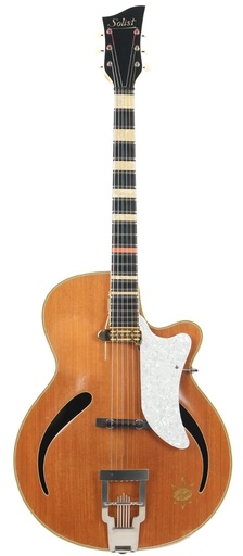 [n.a.] Hoyer Solist Archtop Natural 1950s