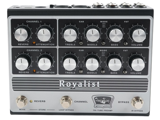 [10337] Tone King Royalist Tri-Tube Preamp