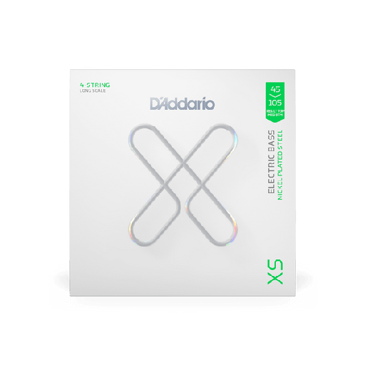 [XSB45105] D'addario 45-105 Regular Light Top/Medium Bottom Long Scale XS Nickel Bass Strings