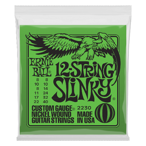 [533077] Ernie Ball 2230 12-string Slinky 8-40